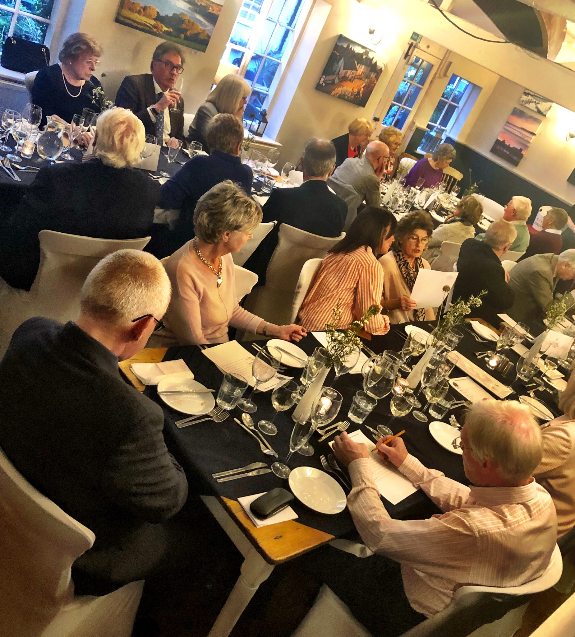 Venue hire event setting at Sanders Yard